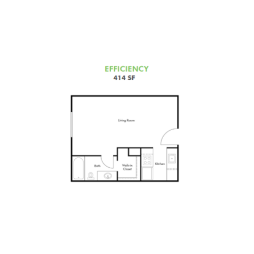 Studio floor plan